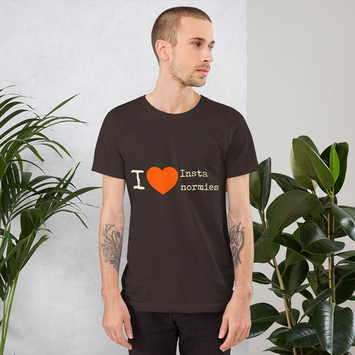 I Love Insta Normies - Short-Sleeve Unisex T-Shirt
