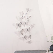 Load image into Gallery viewer, 12 Pcs/Set Butterfly 3D Wall Stickers